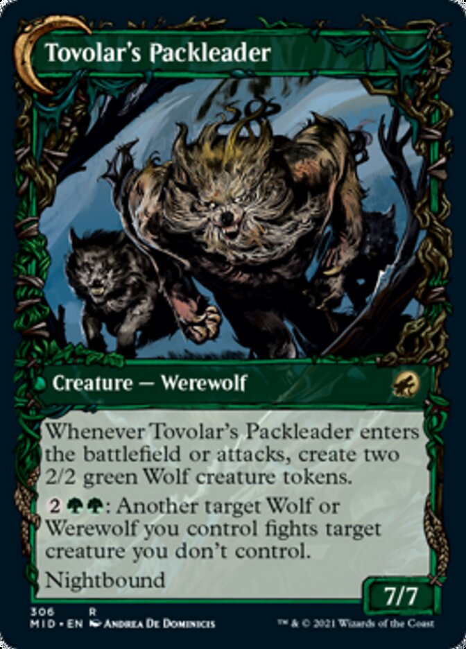 Tovolar's Huntmaster // Tovolar's Packleader (Showcase Equinox) [Innistrad: Midnight Hunt] | Empire Gaming NC