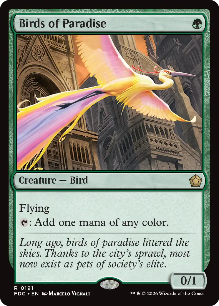 Birds of Paradise [Foundations Commander] | Empire Gaming NC