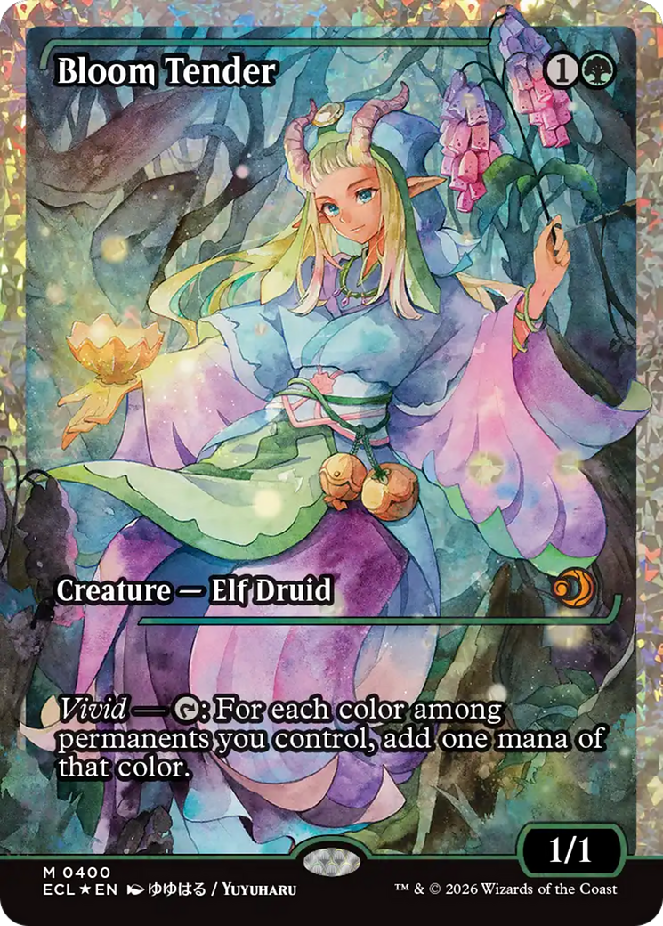 Bloom Tender (0400) (Showcase) (Fracture Foil) [Lorwyn Eclipsed] | Empire Gaming NC