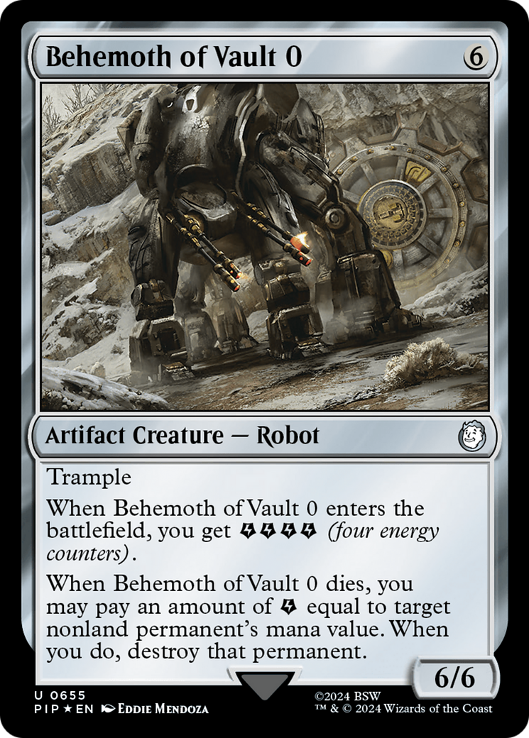 Behemoth of Vault 0 (Surge Foil) [Fallout] | Empire Gaming NC