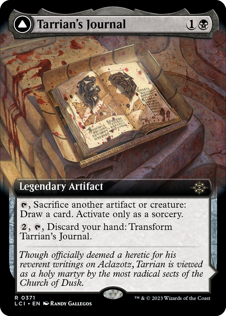 Tarrian's Journal // The Tomb of Aclazotz (Extended Art) [The Lost Caverns of Ixalan] | Empire Gaming NC