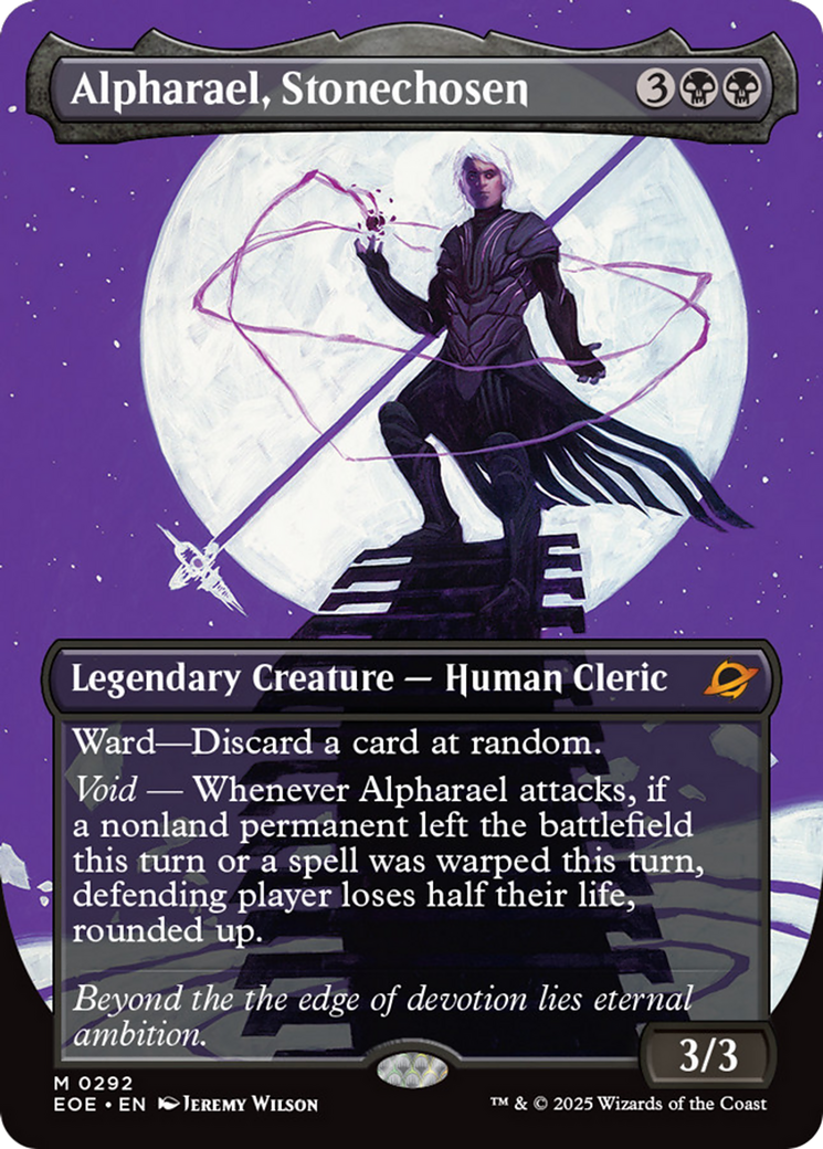 Alpharael, Stonechosen (Borderless) [Edge of Eternities] | Empire Gaming NC
