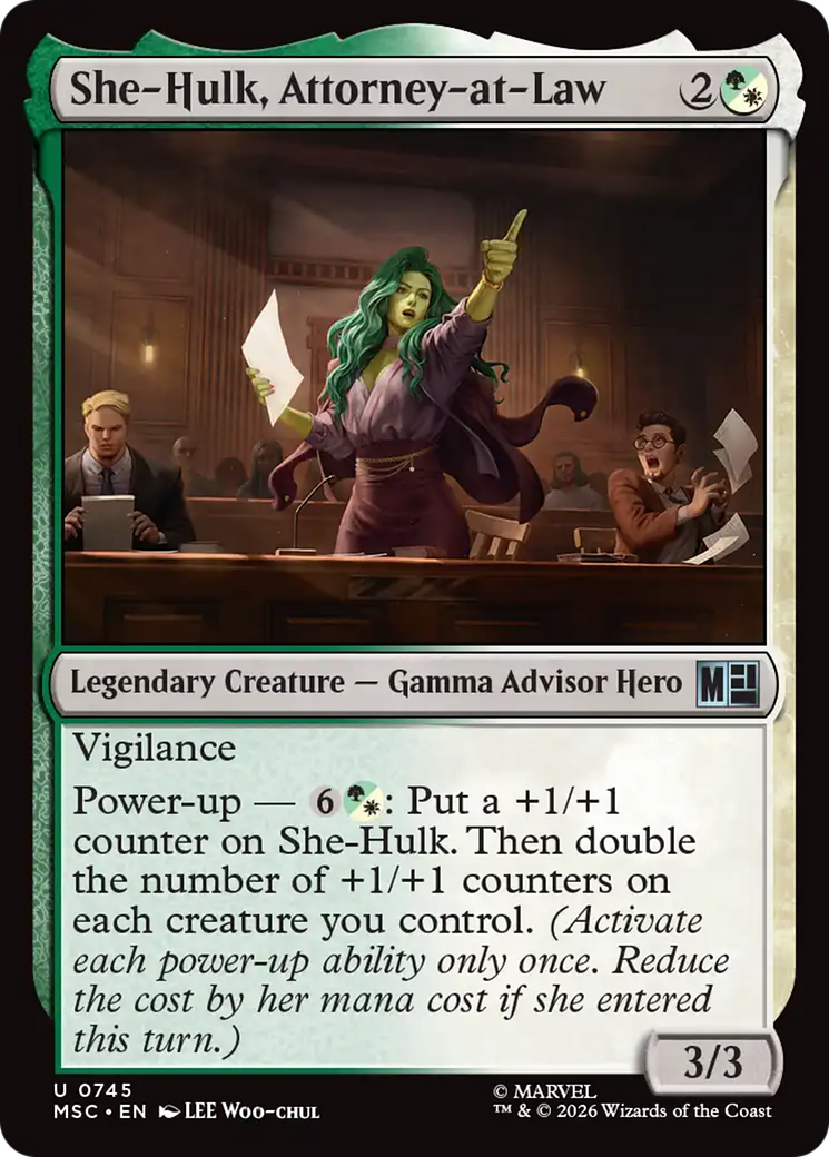 She-Hulk, Wallbreaker (Surge Foil) [Marvel Super Heroes Commander] | Empire Gaming NC