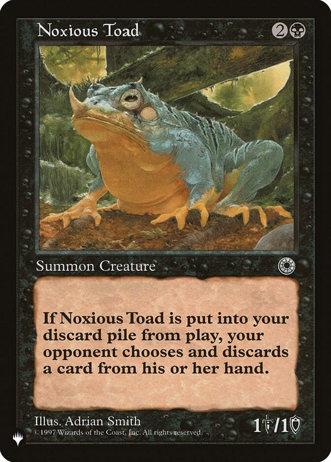 Noxious Toad [The List] | Empire Gaming NC