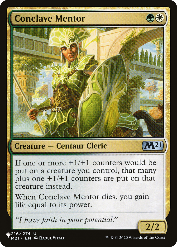 Conclave Mentor [The List] | Empire Gaming NC