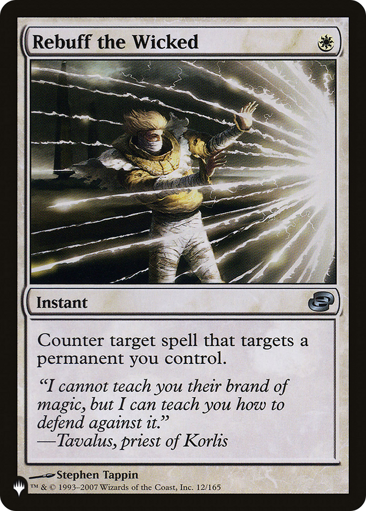 Rebuff the Wicked [The List] | Empire Gaming NC