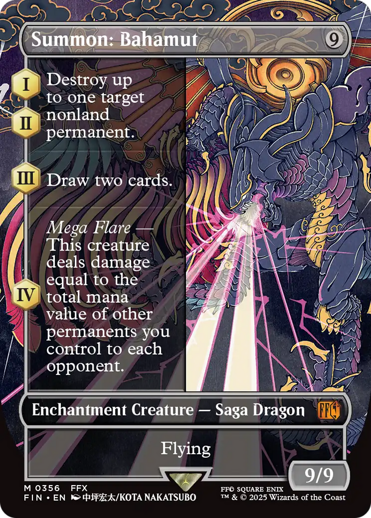 Summon: Bahamut (Borderless) [FINAL FANTASY] | Empire Gaming NC