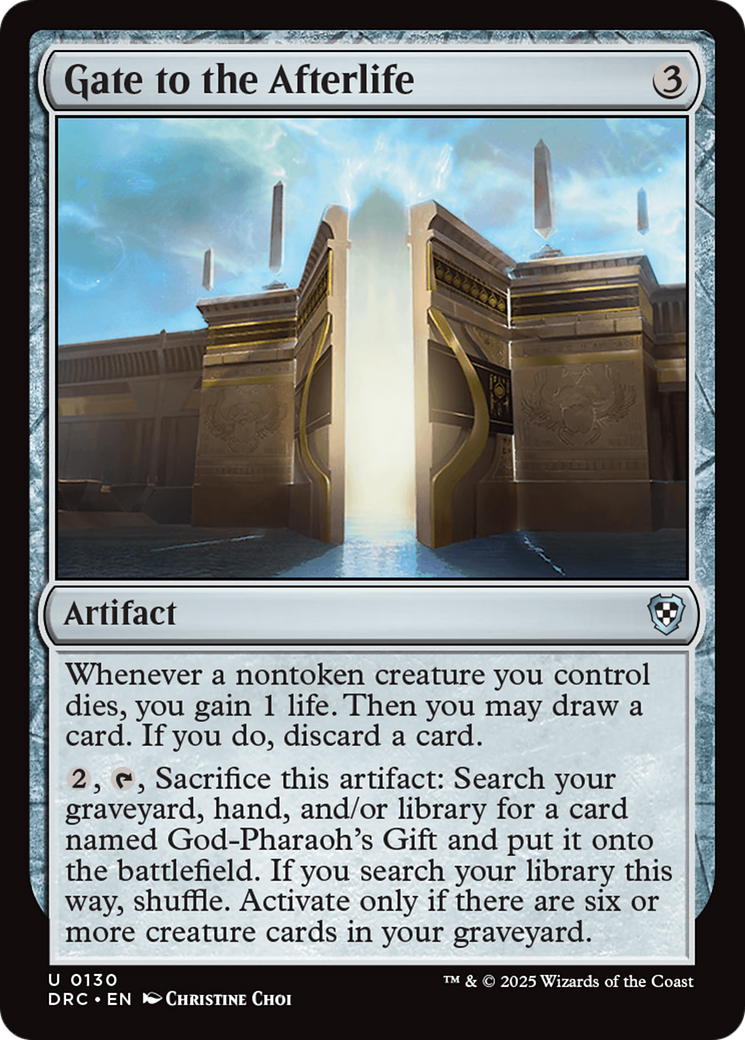 Gate to the Afterlife [Aetherdrift Commander] | Empire Gaming NC