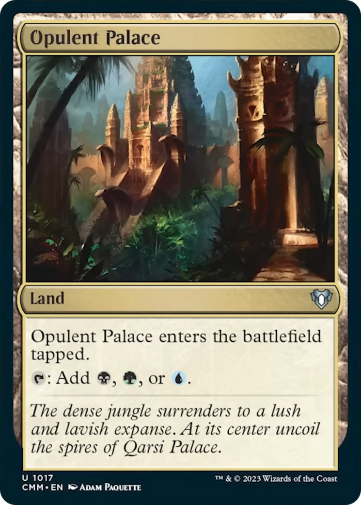 Opulent Palace [Commander Masters] | Empire Gaming NC