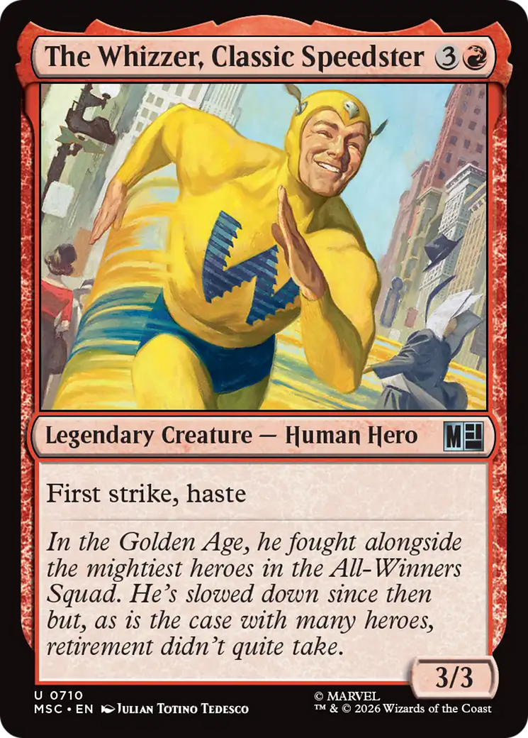 The Whizzer, Classic Speedster [Marvel Super Heroes Commander] | Empire Gaming NC