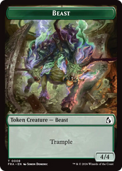 Angel (0003) // Beast Double-Sided Token [Reality Fracture Tokens] | Empire Gaming NC