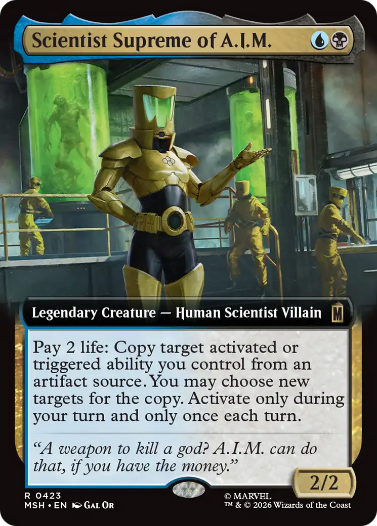 Scientist Supreme of A.I.M. (Extended Art) [Marvel Super Heroes] | Empire Gaming NC