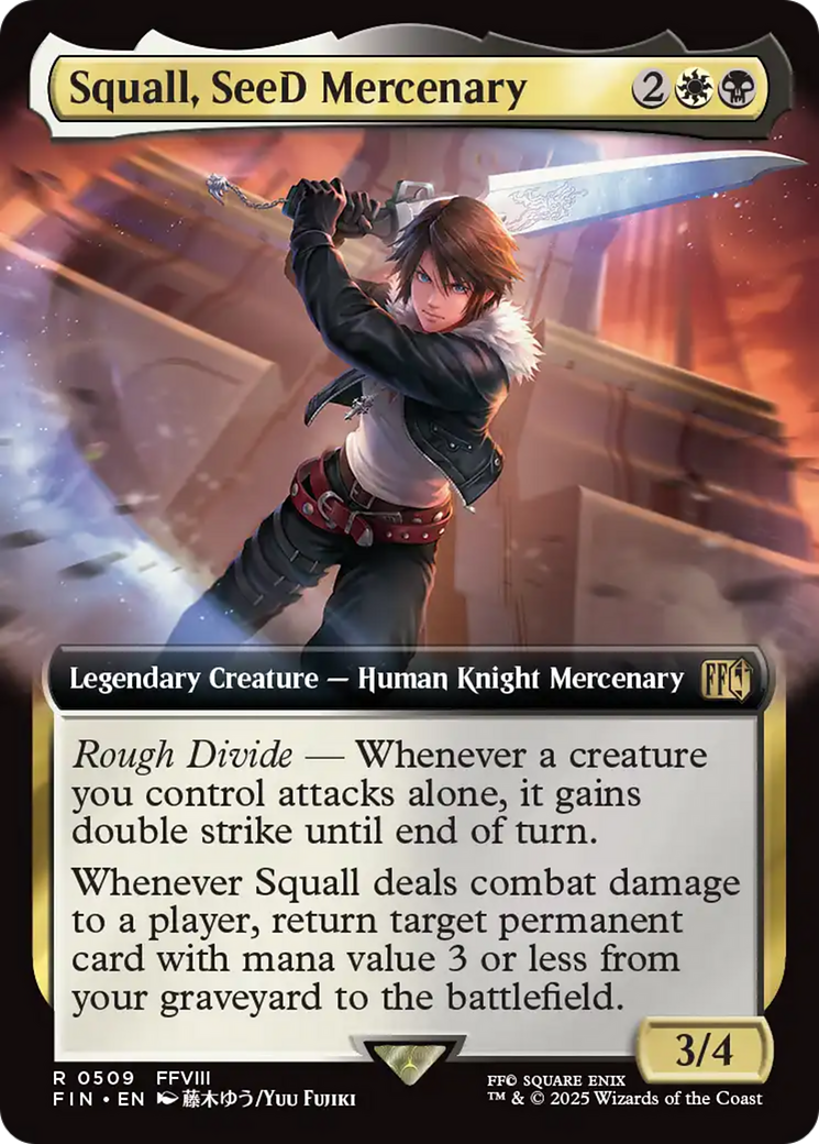 Squall, SeeD Mercenary (Extended Art) [FINAL FANTASY] | Empire Gaming NC