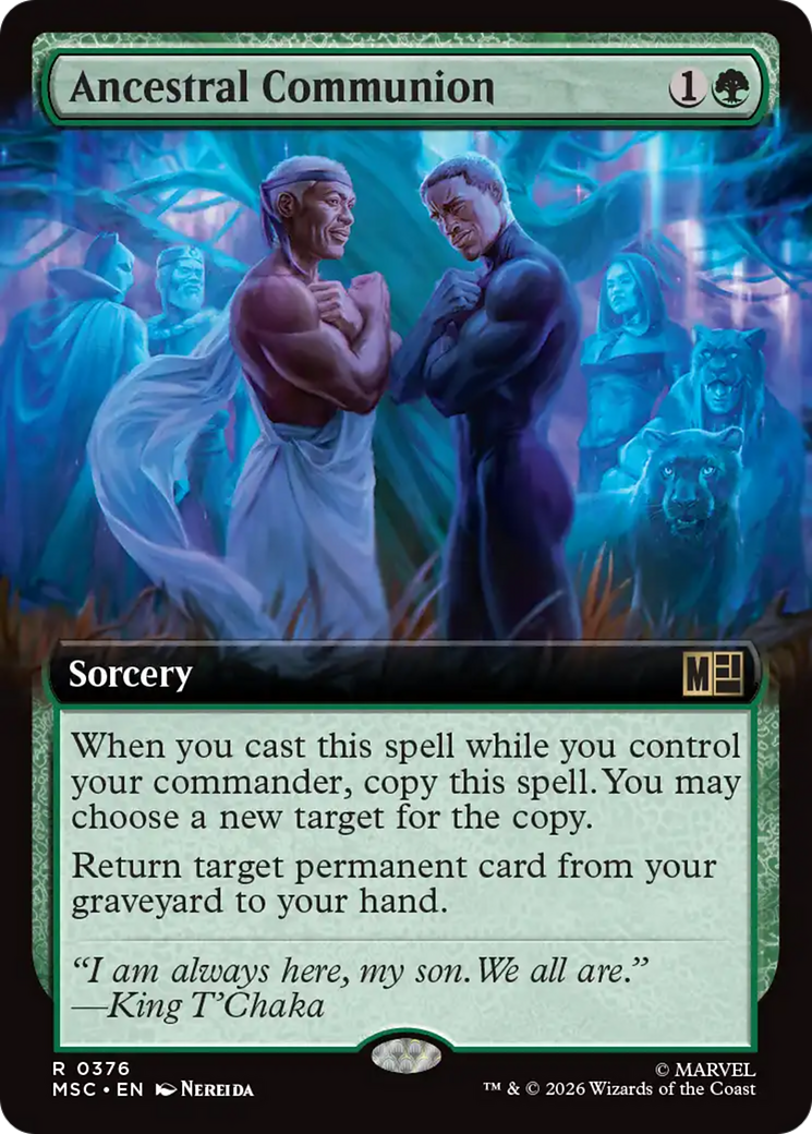 Ancestral Communion (Extended Art) [Marvel Super Heroes Commander] | Empire Gaming NC
