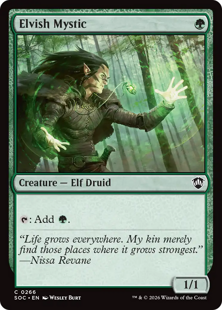 Elvish Mystic [Secrets of Strixhaven Commander] | Empire Gaming NC