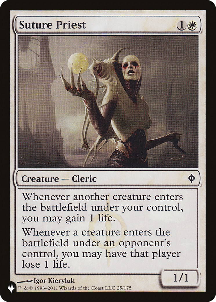Suture Priest [The List] | Empire Gaming NC