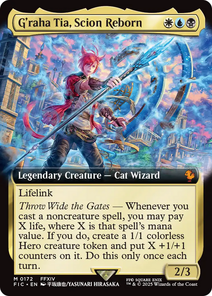 G'raha Tia, Scion Reborn (Extended Art) [FINAL FANTASY Commander] | Empire Gaming NC
