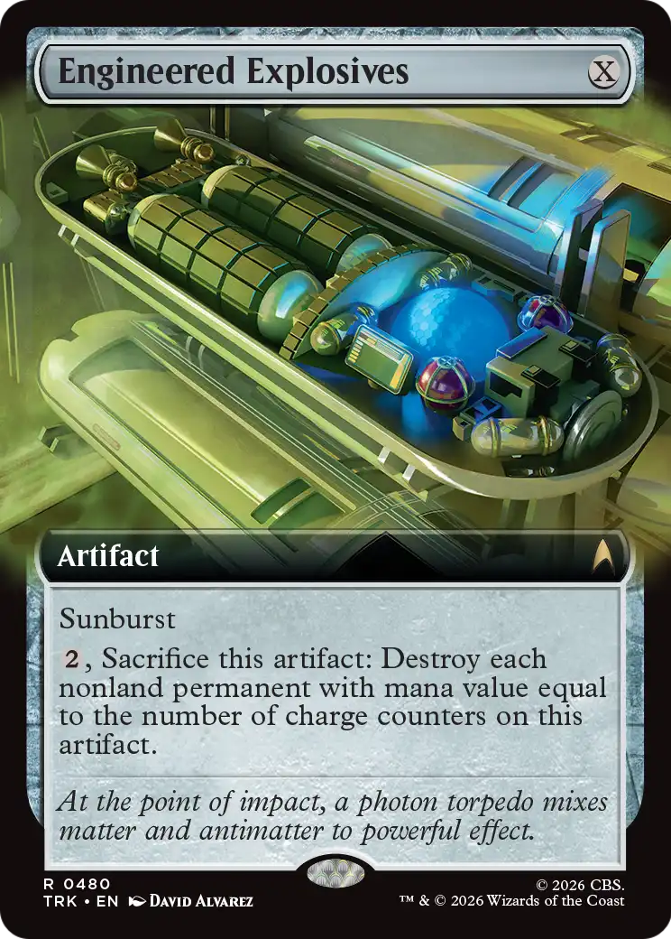 Engineered Explosives (Extended Art) [Star Trek] | Empire Gaming NC