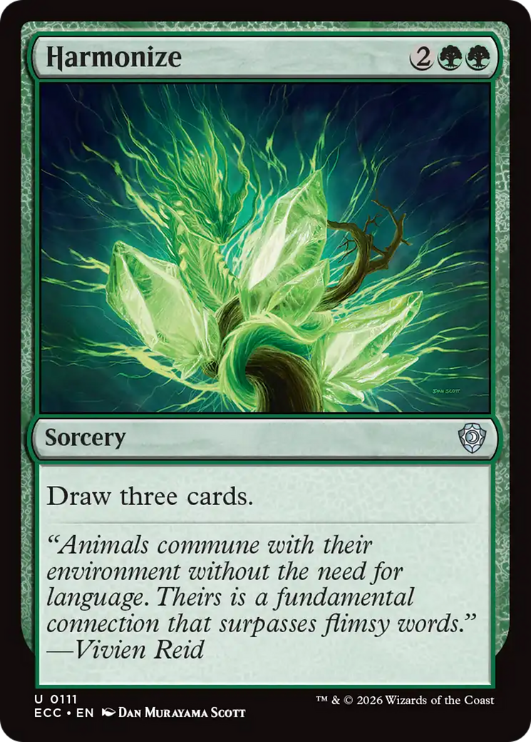 Harmonize [Lorwyn Eclipsed Commander] | Empire Gaming NC