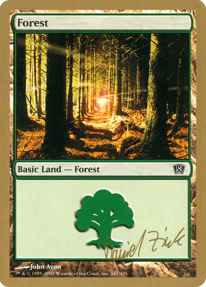 Forest (dz347) (Daniel Zink) [World Championship Decks 2003] | Empire Gaming NC