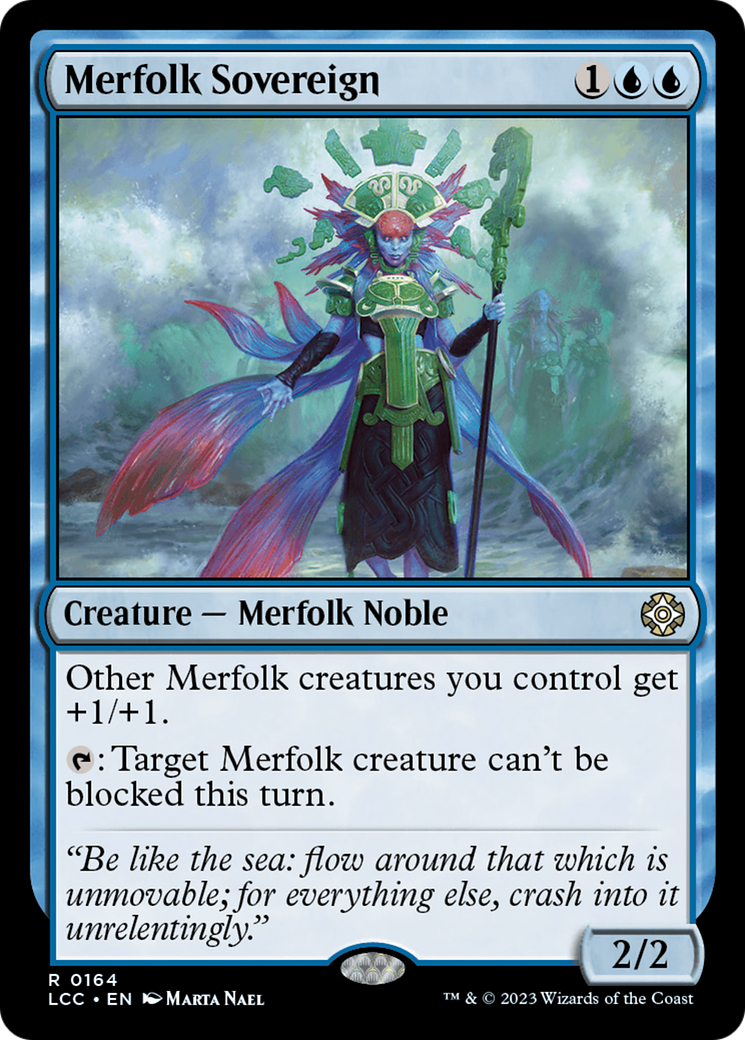 Merfolk Sovereign [The Lost Caverns of Ixalan Commander] | Empire Gaming NC
