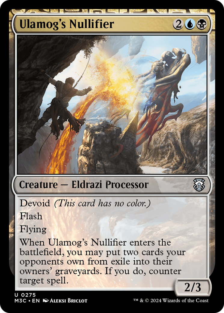 Ulamog's Nullifier (Ripple Foil) [Modern Horizons 3 Commander] | Empire Gaming NC