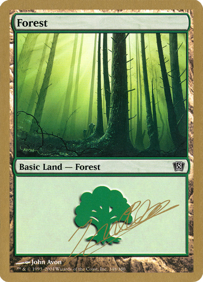 Forest (jn348) (Julien Nuijten) [World Championship Decks 2004] | Empire Gaming NC