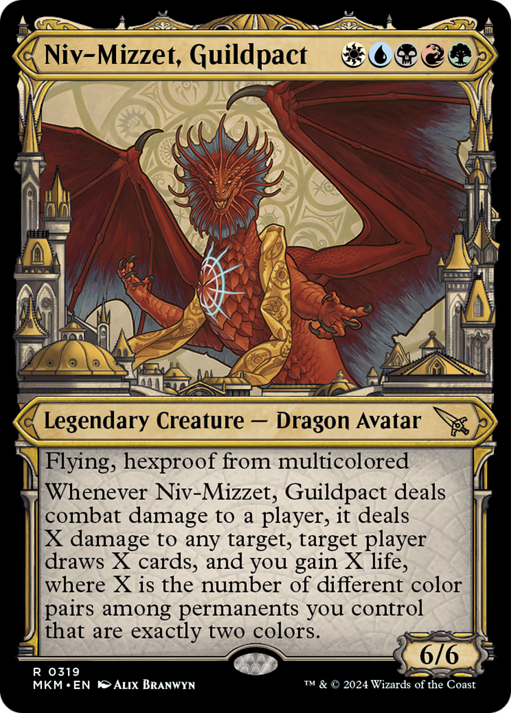 Niv-Mizzet, Guildpact (Showcase) (319) [Murders at Karlov Manor] | Empire Gaming NC