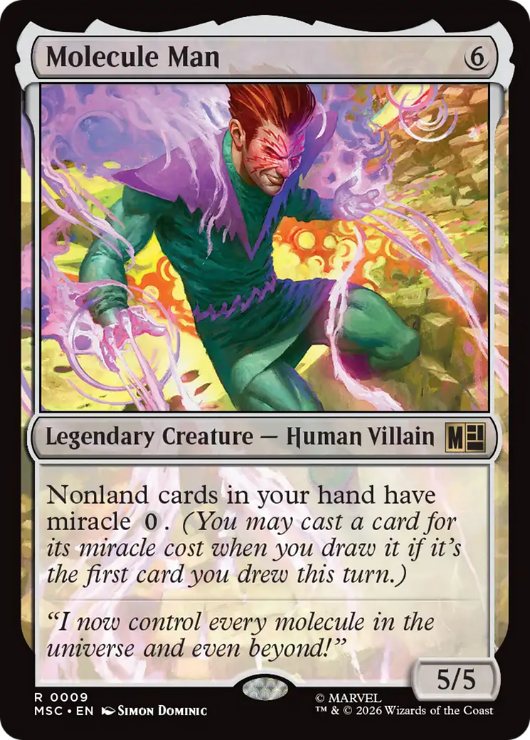 Molecule Man (Surge Foil) [Marvel Super Heroes Commander] | Empire Gaming NC
