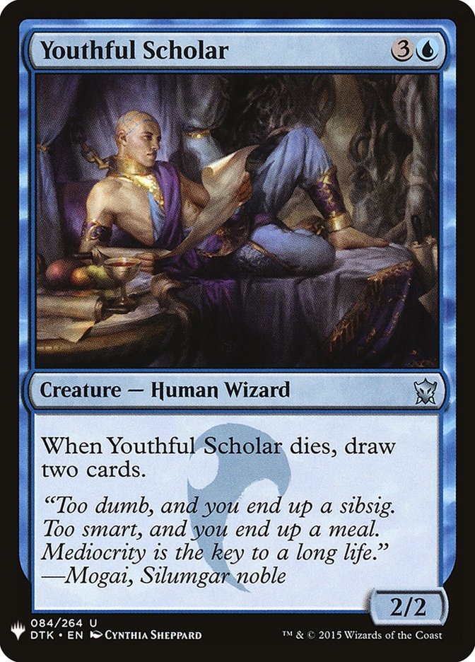 Youthful Scholar [Mystery Booster] | Empire Gaming NC