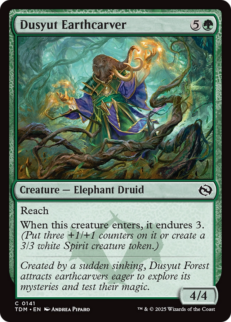 Dusyut Earthcarver [Tarkir: Dragonstorm] | Empire Gaming NC