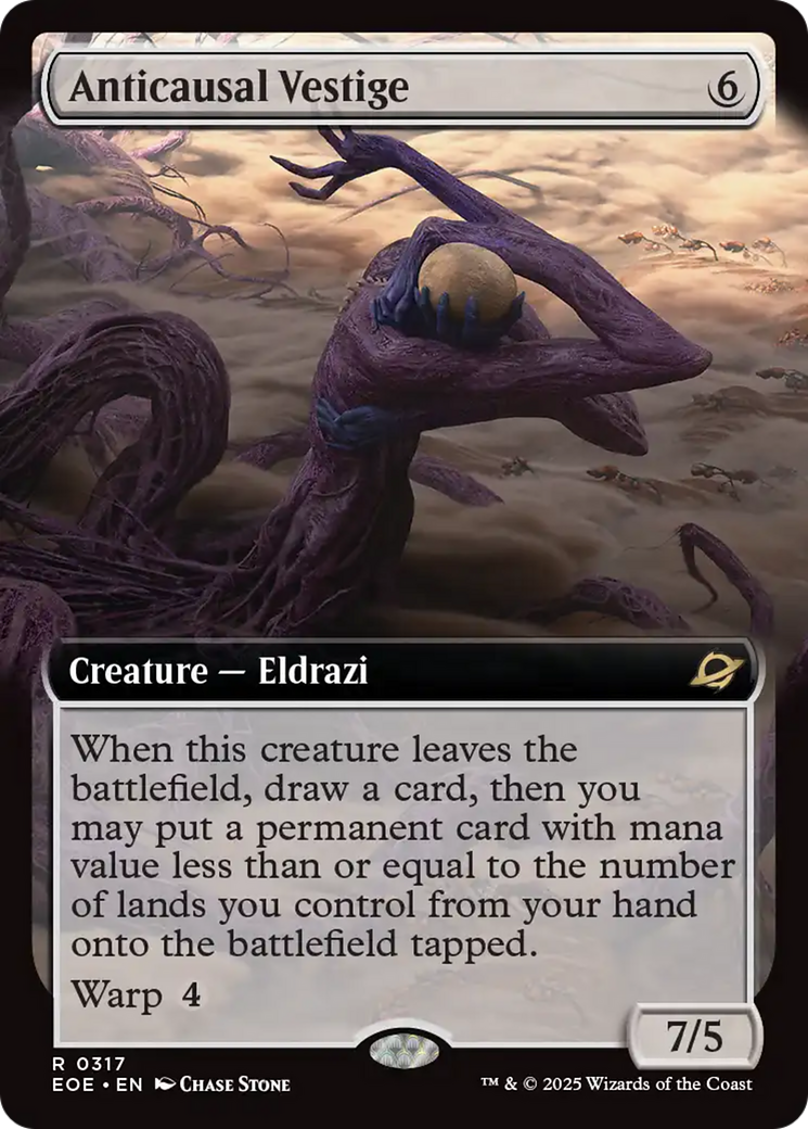 Anticausal Vestige (Extended Art) [Edge of Eternities] | Empire Gaming NC