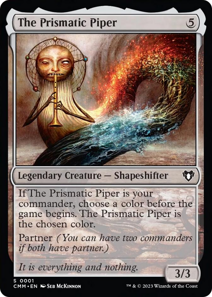 The Prismatic Piper [Commander Masters] | Empire Gaming NC