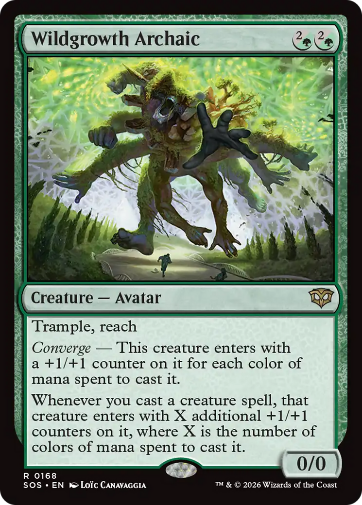 Wildgrowth Archaic [Secrets of Strixhaven] | Empire Gaming NC