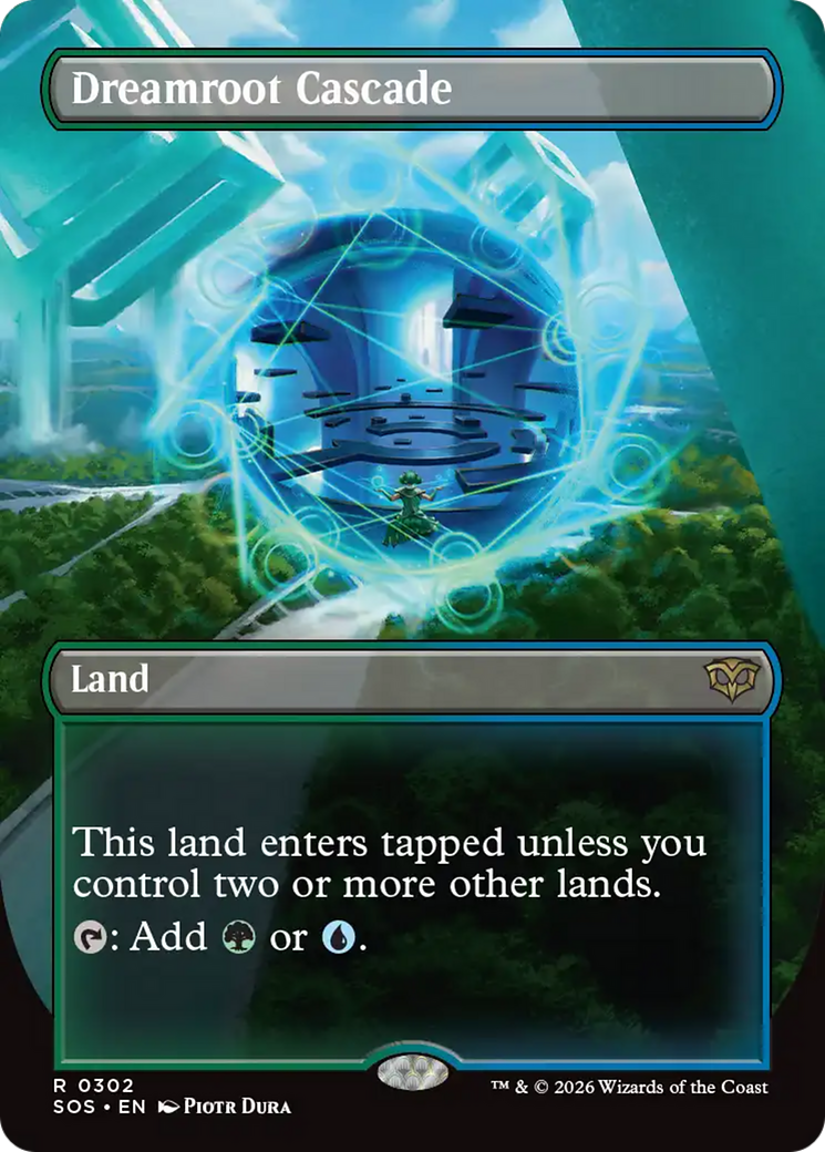 Dreamroot Cascade (Borderless) [Secrets of Strixhaven] | Empire Gaming NC