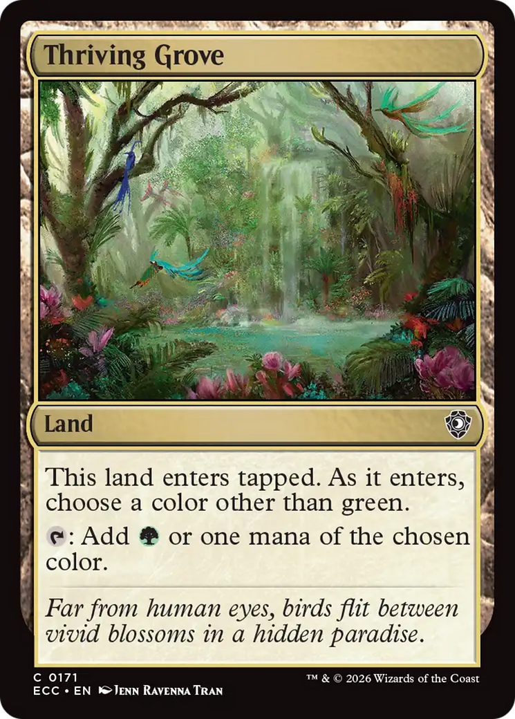 Thriving Grove [Lorwyn Eclipsed Commander] | Empire Gaming NC