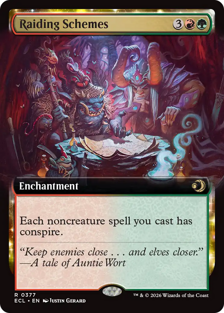 Raiding Schemes (Extended Art) [Lorwyn Eclipsed] | Empire Gaming NC