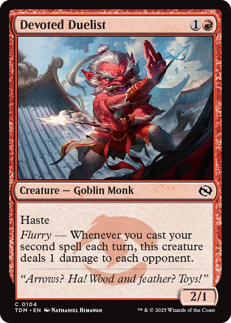 Devoted Duelist [Tarkir: Dragonstorm] | Empire Gaming NC