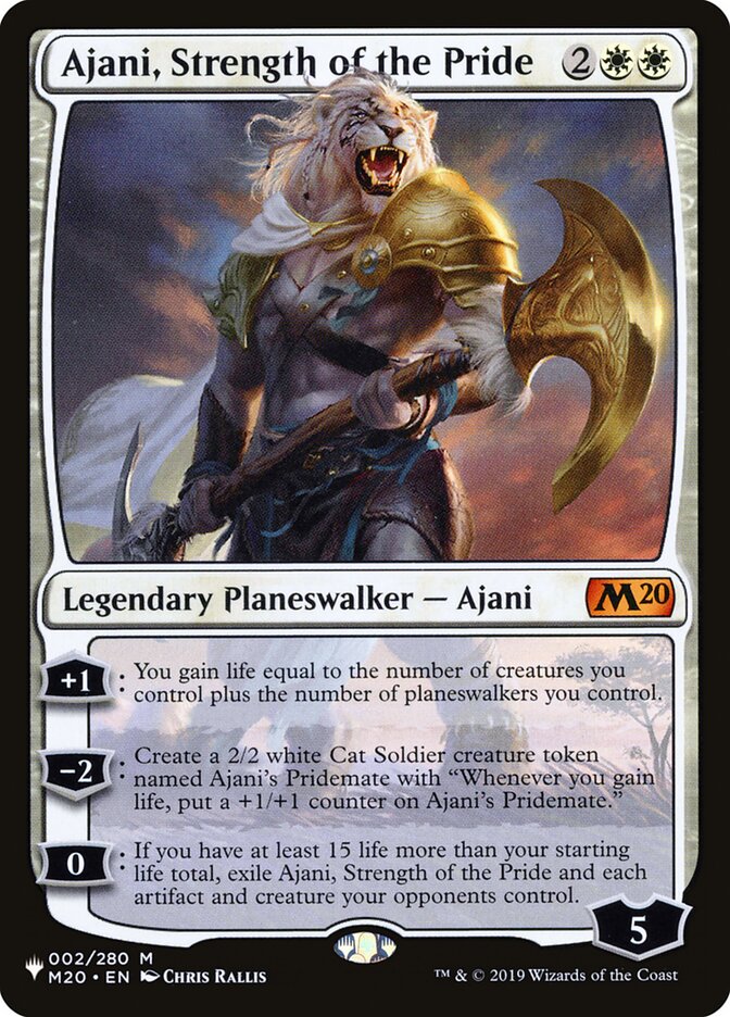 Ajani, Strength of the Pride [The List] | Empire Gaming NC