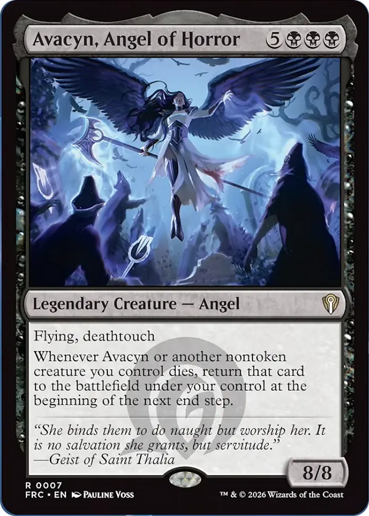Avacyn, Angel of Horror [Reality Fracture Commander] | Empire Gaming NC