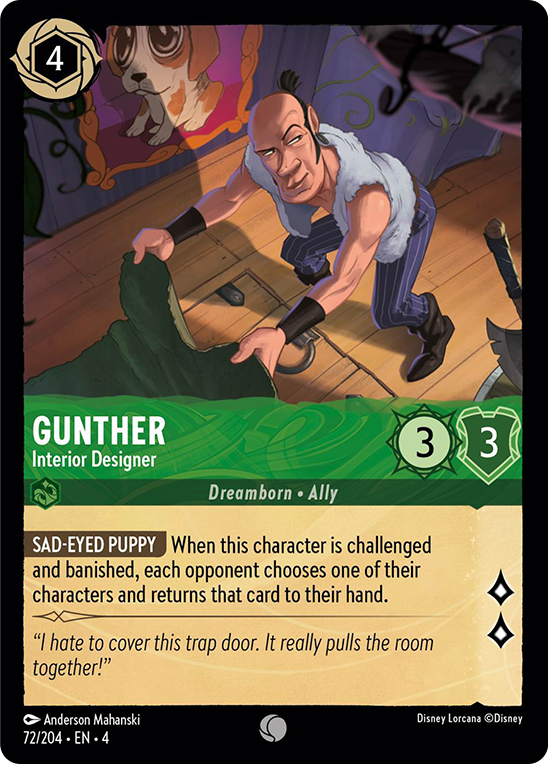 Gunther - Interior Designer (72/204) [Ursula's Return] | Empire Gaming NC