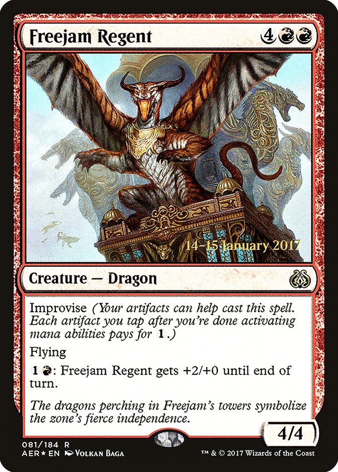 Freejam Regent [Aether Revolt Prerelease Promos] | Empire Gaming NC