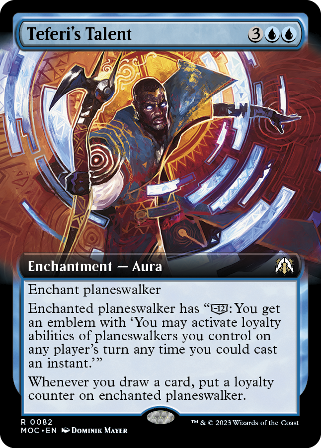 Teferi's Talent (Extended Art) [March of the Machine Commander] | Empire Gaming NC