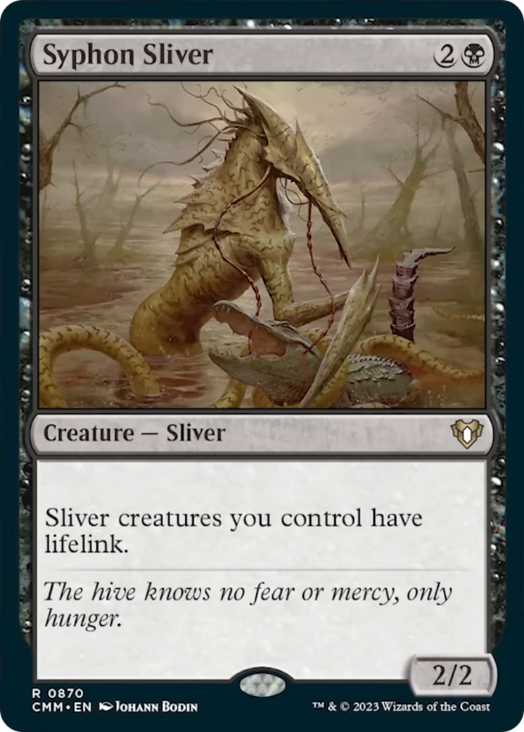 Syphon Sliver [Commander Masters] | Empire Gaming NC