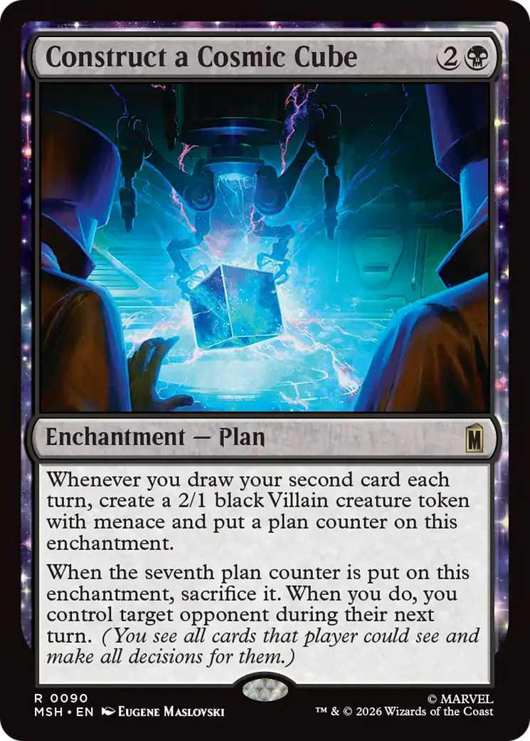 Construct a Cosmic Cube [Marvel Super Heroes] | Empire Gaming NC