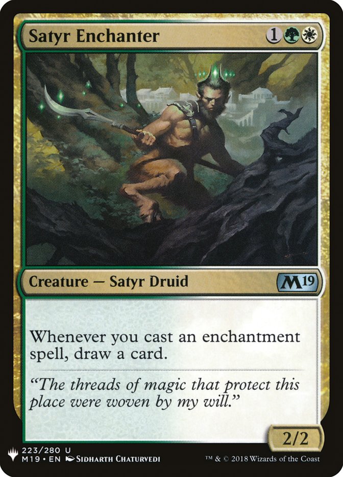 Satyr Enchanter [Mystery Booster] | Empire Gaming NC