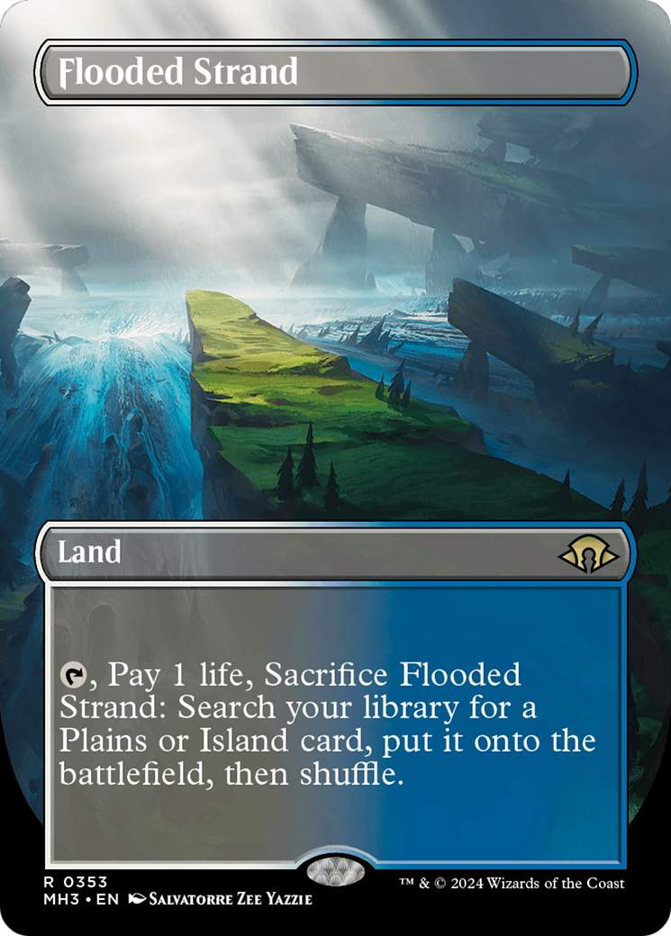 Flooded Strand (Borderless) [Modern Horizons 3] | Empire Gaming NC