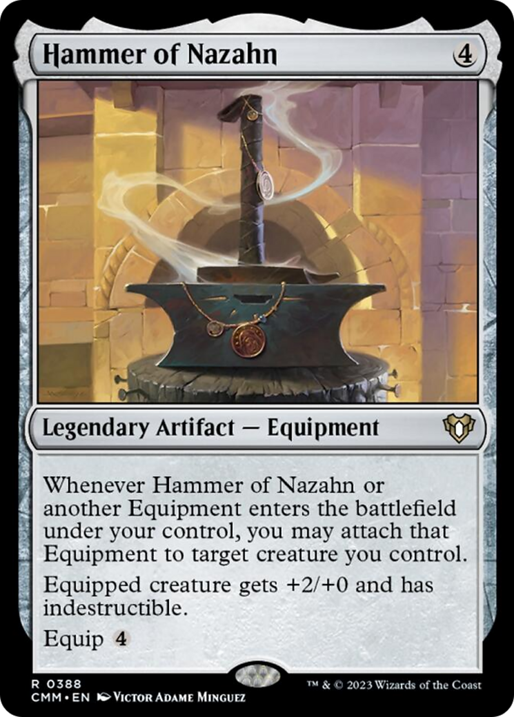 Hammer of Nazahn [Commander Masters] | Empire Gaming NC