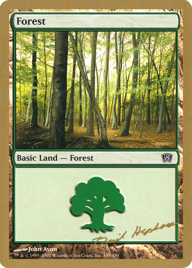 Forest (dh349) (Dave Humpherys) [World Championship Decks 2003] | Empire Gaming NC