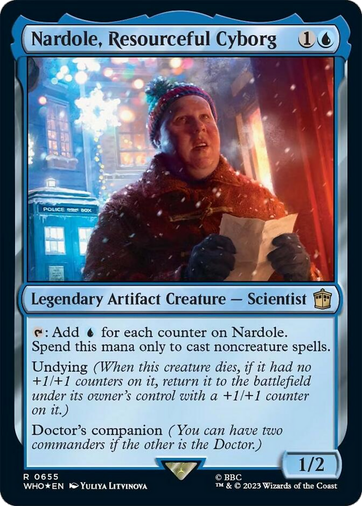 Nardole, Resourceful Cyborg (Surge Foil) [Doctor Who] | Empire Gaming NC